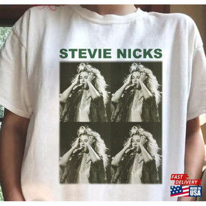 Vintage Stevie Nicks Shirt Music 2023 Tshirt Retro Fleetwood Tee